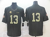 Nike Raiders 13 Odell Beckham Jr Black Camo Salute to Service Limited Jersey,baseball caps,new era cap wholesale,wholesale hats